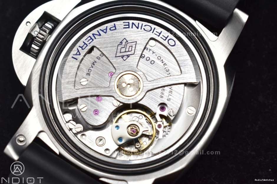 Black 1:1 Y PAM683 Edition Dial Black 459 XXXIV Best SBF Strap on Rubber MultiPurpose 0301